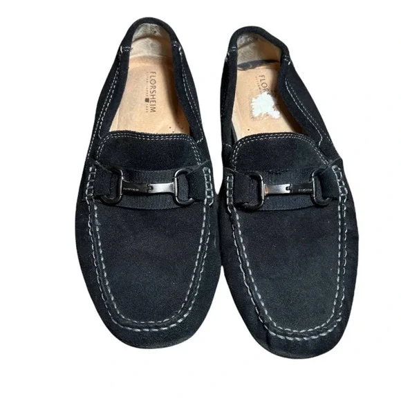 Florsheim | Shoes | Florsheim Black Suede Loafers | Poshmark display picture 2